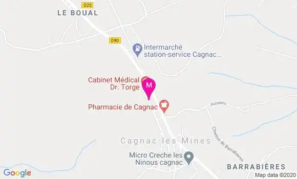 Localisation Dr Calin Torge