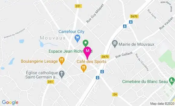 Localisation Dr Geoffroy Cooren