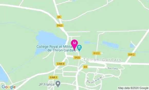 Localisation Dr Ingrid Benoit