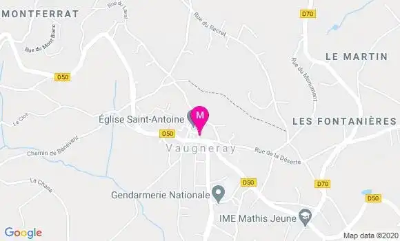 Localisation Dr Cecile Dessommes