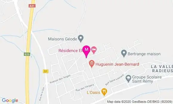Localisation Dr Jean Michel Aubert