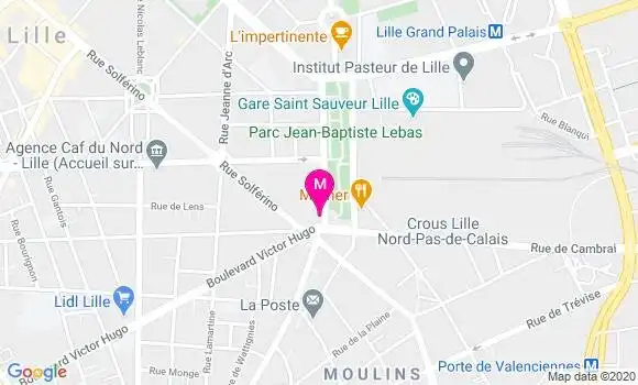 Localisation Dr Sophie Semal Michel
