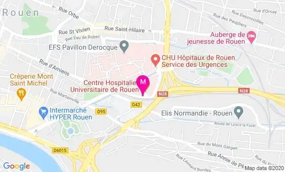 Localisation Dr Lucie Thomassin