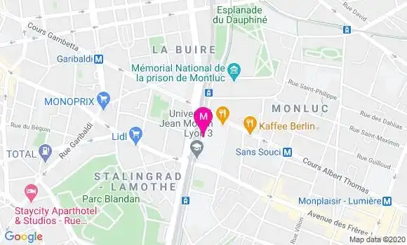 Localisation Dr Marion Sindezingue