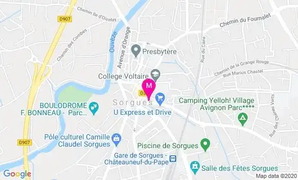 Localisation Dr Alain Darre