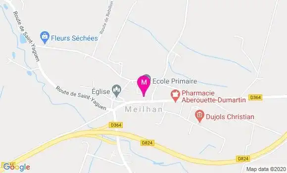 Localisation Dr Sarah Frachet