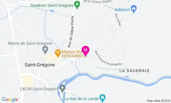Localisation Dr Laure Bony