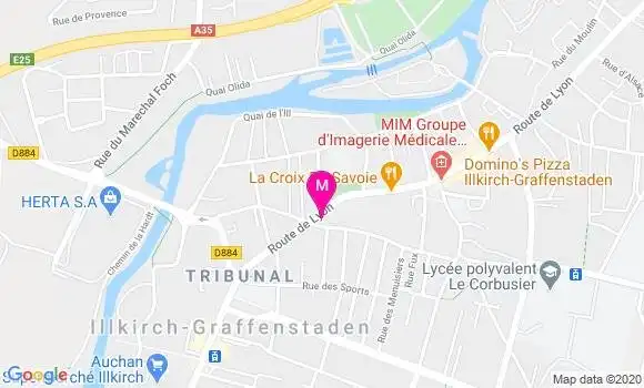 Localisation Dr Christophe Bignet
