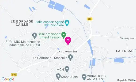 Localisation Dr Ulysse Fuseau