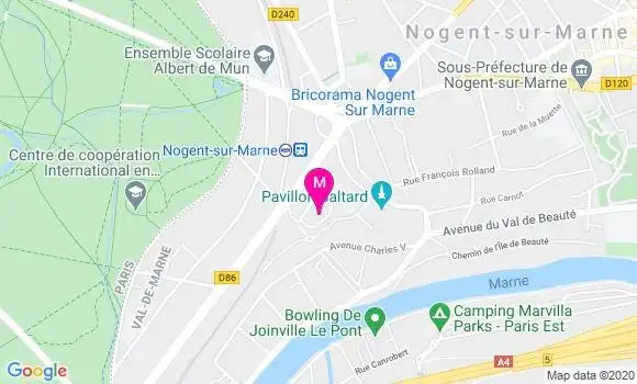 Localisation Dr Alain Wollner