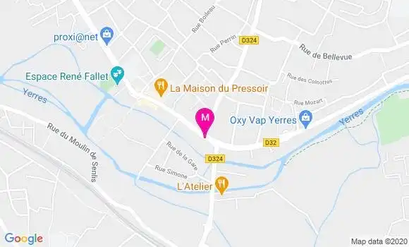 Localisation Dr Anne Tesici Dumas