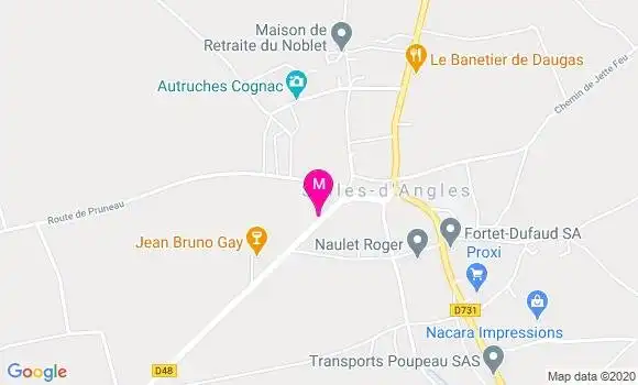 Localisation Dr Pierre Philippe Brunet