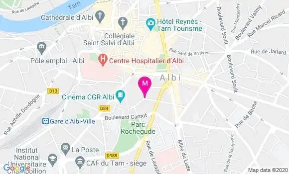 Localisation Dr Bruno Azam