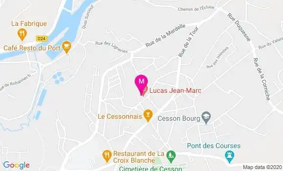 Localisation Dr Myriam Dore Klapka
