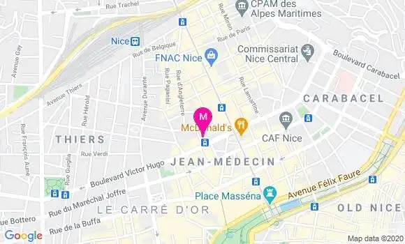 Localisation Dr Philippe Delandre