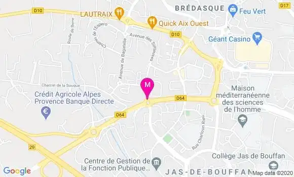 Localisation Dr Delphine Laban