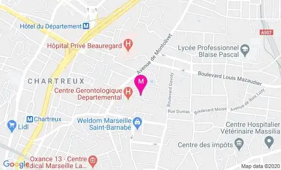 Localisation Dr Barbara Andreini