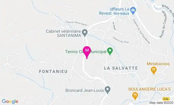 Localisation Dr Hugues Langeron