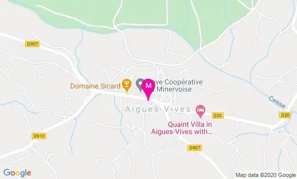 Localisation Dr Laetitia Faure