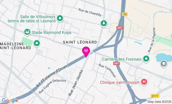 Localisation Dr Aurore Gombert