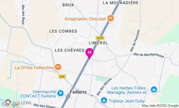 Localisation Dr Marie Perrin