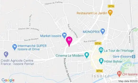 Localisation Dr Perrine Geneste