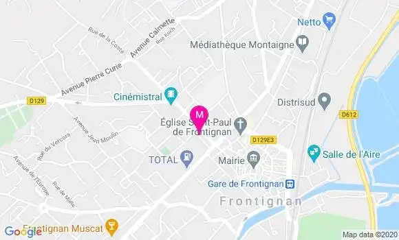 Localisation Dr Caroline Maisonneuve