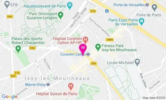 Localisation Dr Michael Chetrit