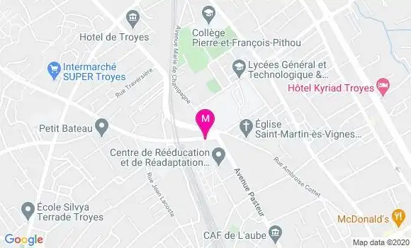 Localisation Dr Diane Haroutel