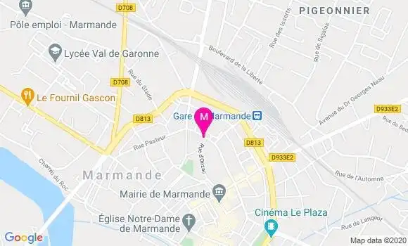 Localisation Dr Jean Marc Bernou