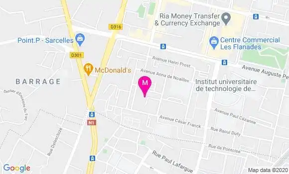 Localisation Dr Men Savoeun Oun