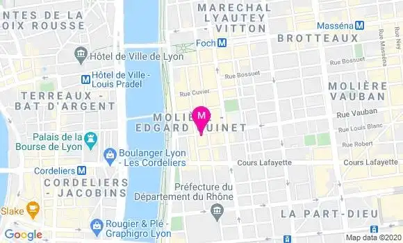 Localisation Dr Agathe Bridoux