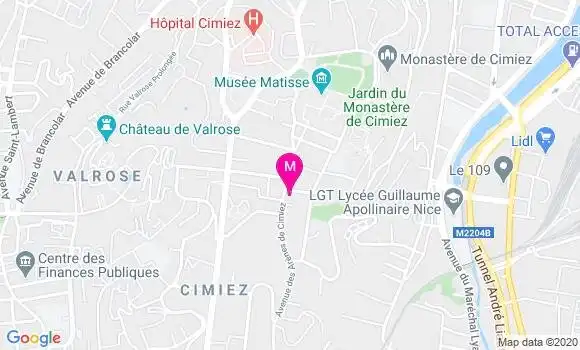 Localisation Dr Rodolphe Brun