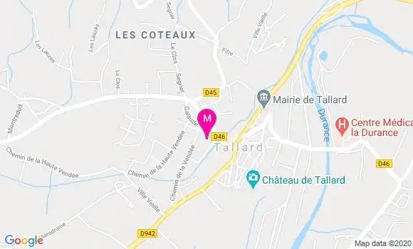 Localisation Dr Sylvain Thevenon