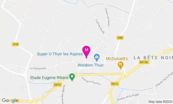 Localisation Dr Sandra Vauquelin