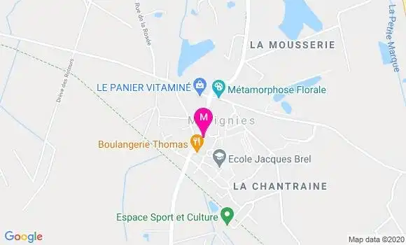 Localisation Dr Caroline Charpe