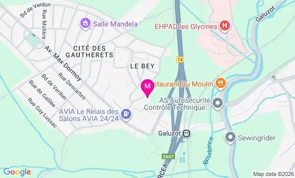 Localisation Dr Arnaud Lastra