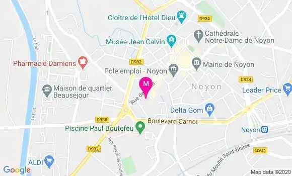 Localisation Dr Constance Ferre