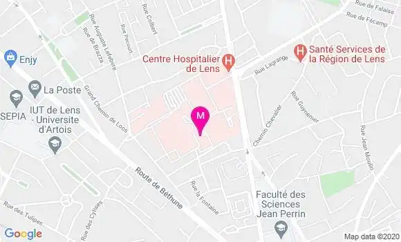 Localisation Dr Aurelia Toussaint