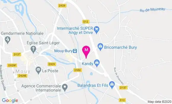 Localisation Dr Mathilde Fontaine