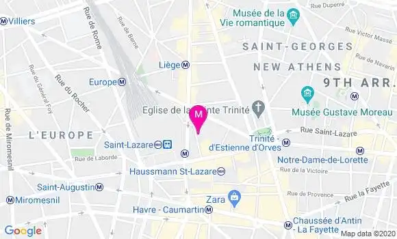 Localisation Dr Henri Jean Aubin