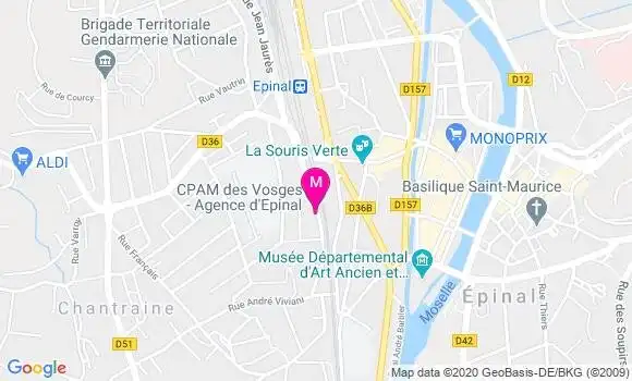 Localisation Dr Evelyne Hassler