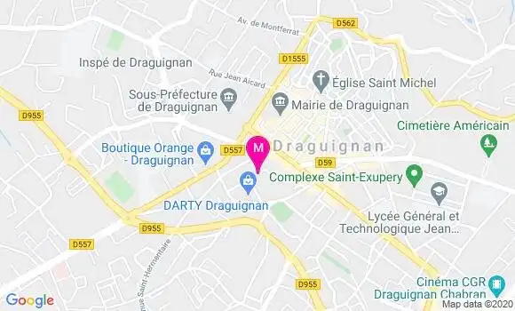 Localisation Dr Antoine Rophe
