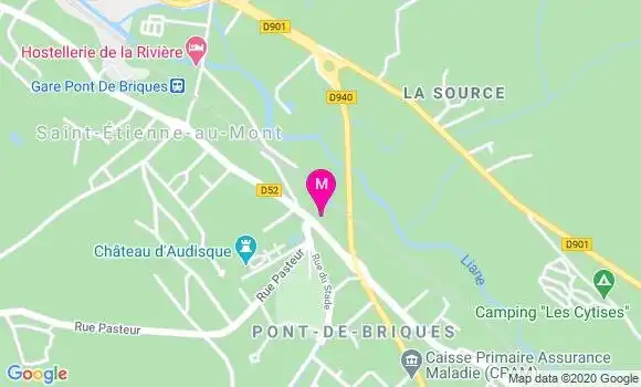 Localisation Dr Virginie Fourcroy