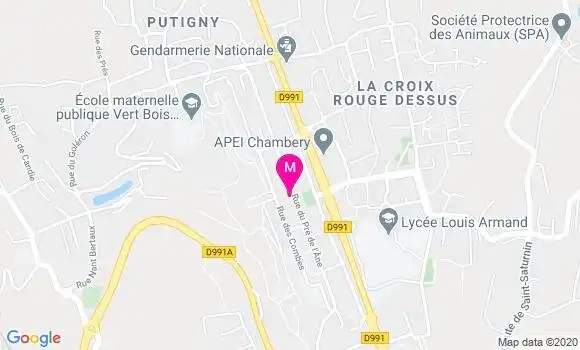 Localisation Dr Pierre Bonnin