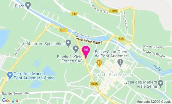 Localisation Dr Jean Louis Hellot