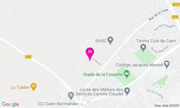 Localisation Dr Aurore Morice Notini