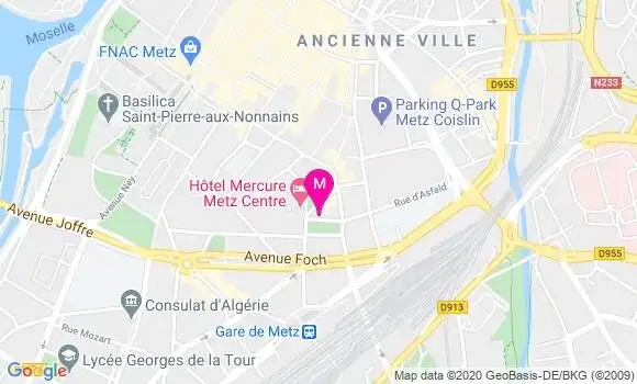 Localisation Dr Meriem Hadjiat