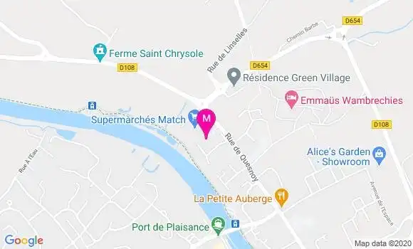 Localisation Dr Rebecca Millot