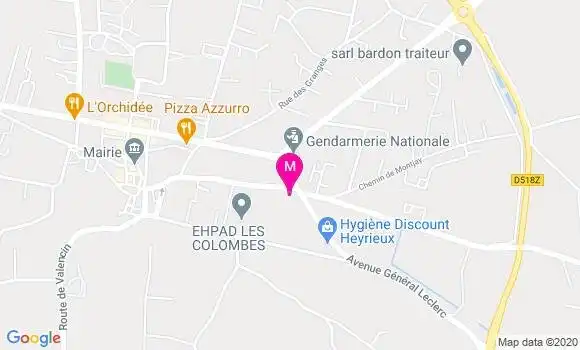 Localisation Dr Florence Janier